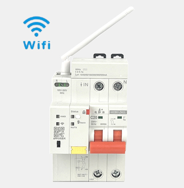 电保wifiMILAN.COM,米兰(中国)微断（带电动车充电识别）HXDB01-ZN02WDL